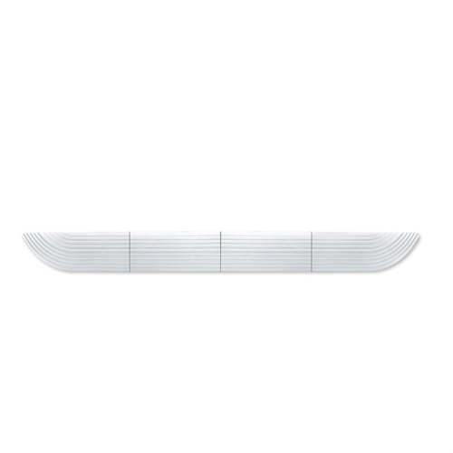 Floor Sweeper Threshold Bars Supports 1.5-1.9cm Threshold White