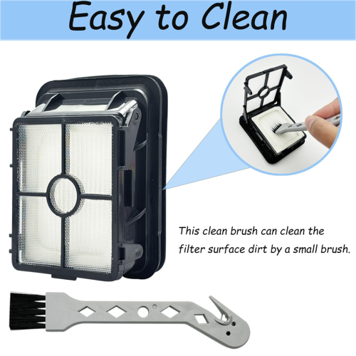 For HydroSteam Vacuum Brush Rolls Vacuum Filter 1