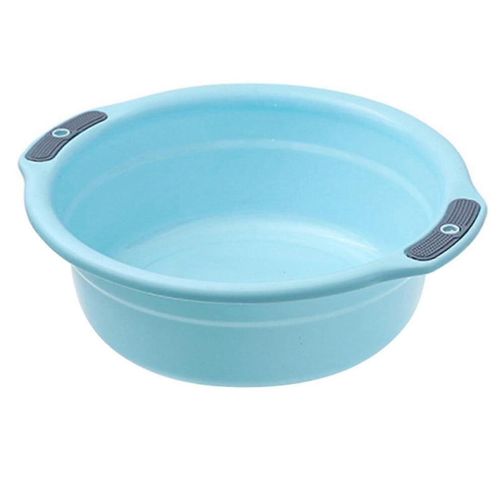 Kikidex (As Show, One Size) Wash Basin, Plastic Hospital Bedside Soaking Tub Laundry Washbasin For Home Bathroom Camping Washing