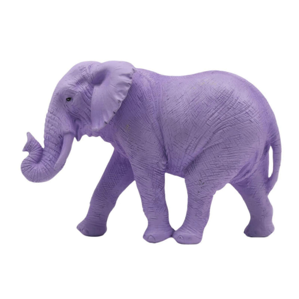 Kikidex (, One Size) Modern Elephant Statue Home Decors,Modern Resin Figurine Elephant Sculpture Desktops Bookshelves Decors Ornament White