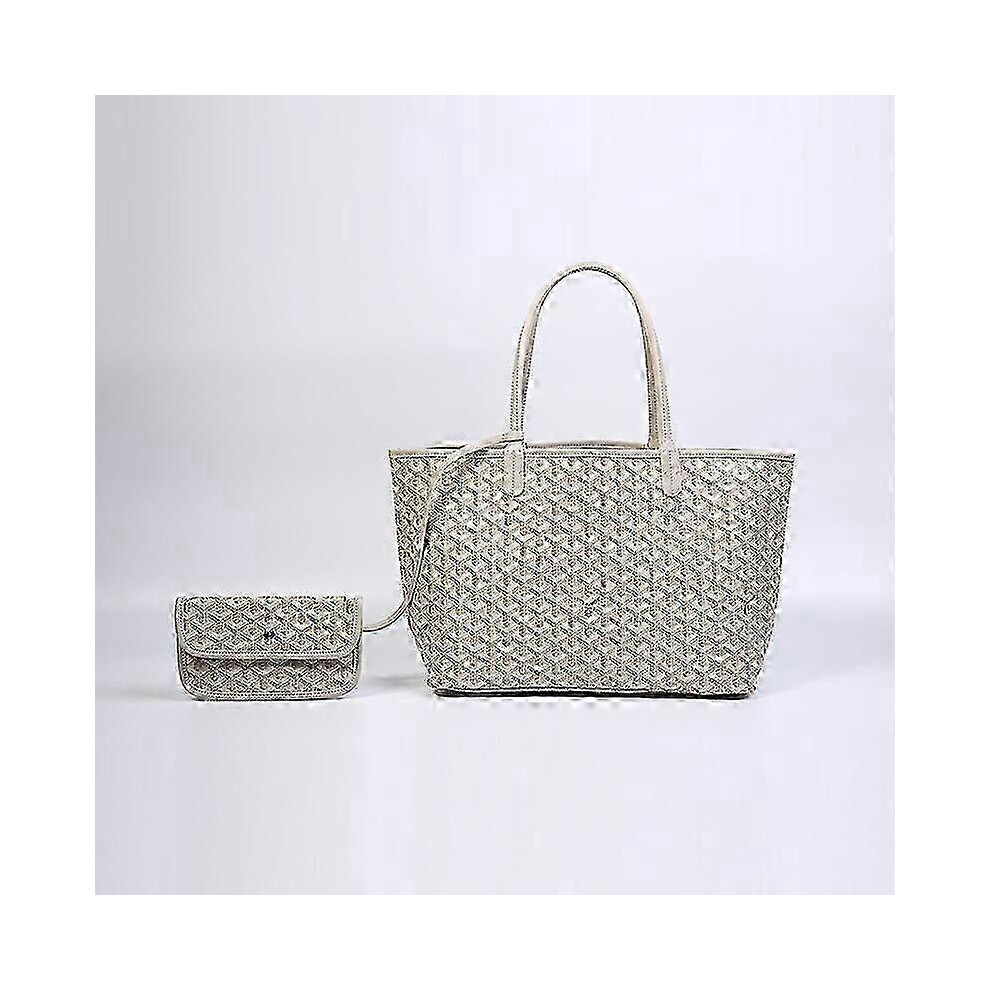 Kikidex (Dark M) 2025 New Bag Large Capacity Tote Bag Mother Bag Handbag Gifts-Uki Grey