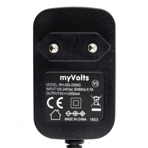 (EU plug) 5V myVolts replacement power supply compatible with Sonos Boost Wifi Extender 2