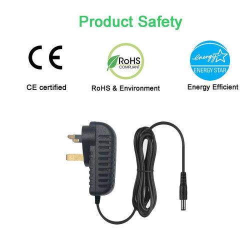(UK plug) 5V myVolts replacement power supply compatible with Sonos Boost Wifi Extender 2