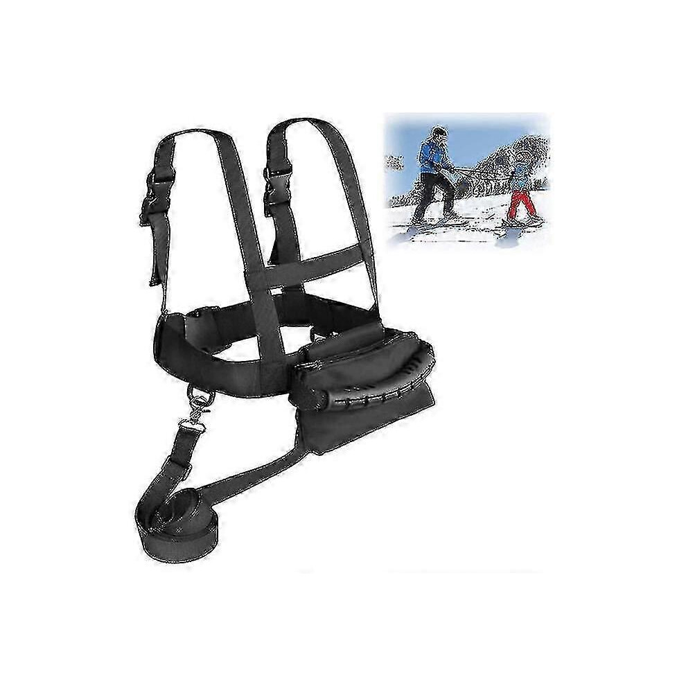 Kikidex (As Show, One Size) Kids Ski And Snowboard Training Harness With Removable Leash Black