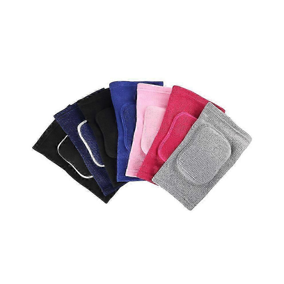 (Black, L) Elastic Elbow Pads Thickened Sponge Elbow Knee Protectors Guard Basketball Volleyball Sport Arm Sleeve Pad Adults Children-image-OPC-PHYVJHG-NEW