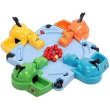 (As show, One size) Toys Traditional Games Hungry Hippo Frenzy Family Board Grab Game Fun Toy Gift For Kids Childrens-df