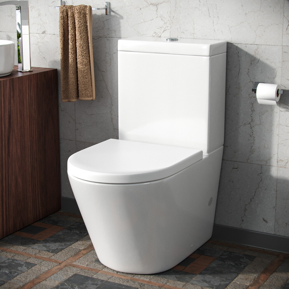 Magus Close Coupled Toilet With Soft Closing Seat 7427009353273