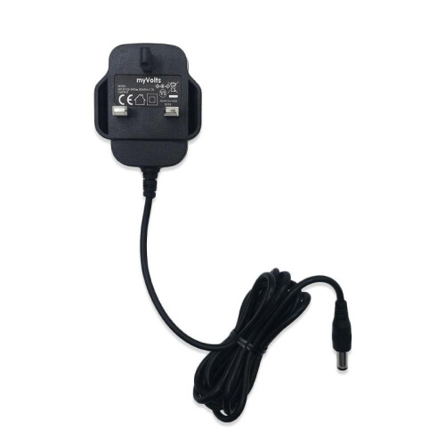 (UK plug) 9V myVolts replacement power supply compatible with Roland Micro Cube Amplifier 1