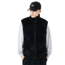 (3XL, BLACK) Men's/Women's Heated Vest Fleece - Electric Heating Vest for Men/Women