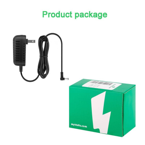 (US plug) 9V myVolts replacement power supply compatible with Roland Micro Cube Amplifier 2