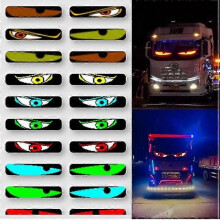 (7cmx17.3cm) Truck-Specific Devil's Eye LED-Screen Car Eye Light Truck Dynamic LED Light