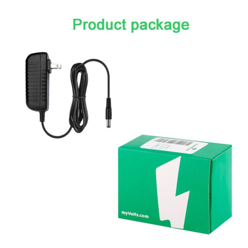 (US plug) 9V myVolts replacement power supply compatible with TP-Link T090085-2C1 PSU part 2