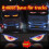 (10.2cmx34.8cm) Truck-Specific Devil's Eye LED-Screen Car Eye Light Truck Dynamic LED Light 5