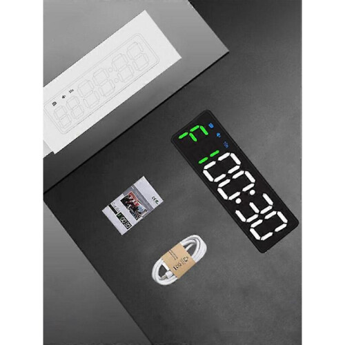 (orange) Led Gym Timer Workout Interval Gym Training Timer Clock Countdown Stopwatch Training-YuJia 1