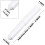 4 Pieces Toilet Paper Holder Roller Replacement Plastic Spring Loaded, Paper Holder Insert (White) 4