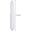 4 Pieces Toilet Paper Holder Roller Replacement Plastic Spring Loaded, Paper Holder Insert (White) 3