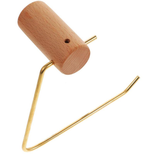 Modern Toilet Paper Holder Stand Triangle Shape Brass for Wall 1Set 2