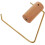 Modern Toilet Paper Holder Stand Triangle Shape Brass for Wall 1Set 5