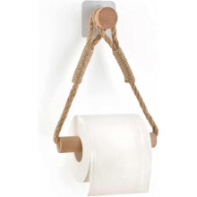 Toilet Paper Holder Without Drilling Toilet Roll Holder Vintage Towel Holder Vintage Industrial Rope
