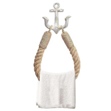 Hand Woven Bathroom Towel Rack, Wall Mounted Towel Rack, Hemp Rope Towel Rack Can Also Be Used