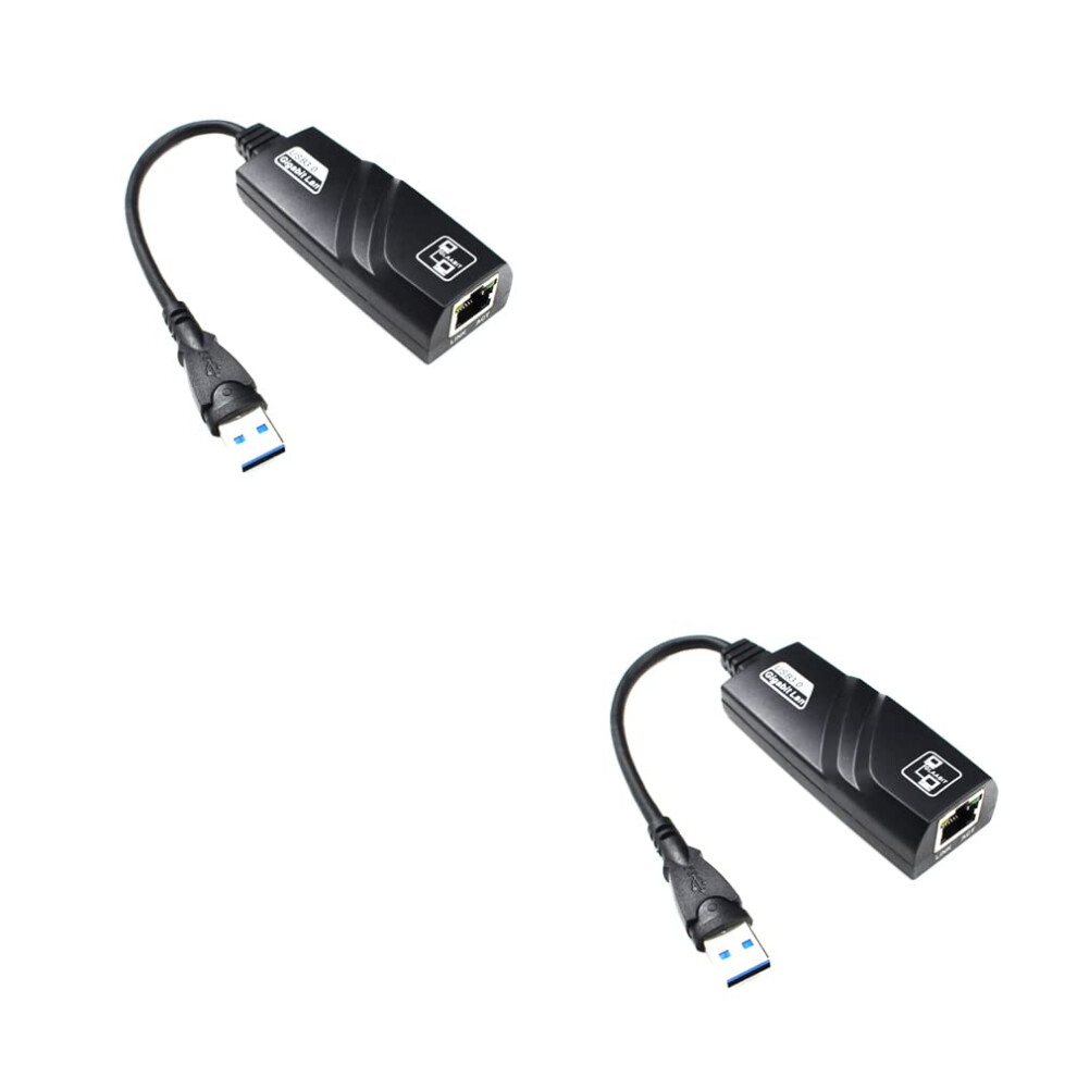 1-2 Pcs Pack Usb 3.0 Ethernet Adapter 1000Mbps Gigabit For Windows Mac Refï¼Qqc 354398649366