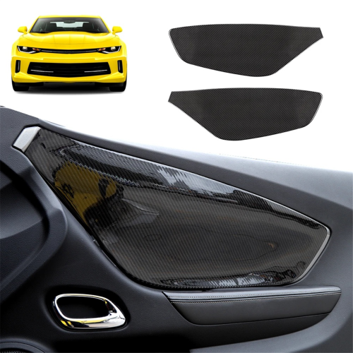 Carbon Fiber Auto Tür Panel Abdeckung Dekor Trim für 2