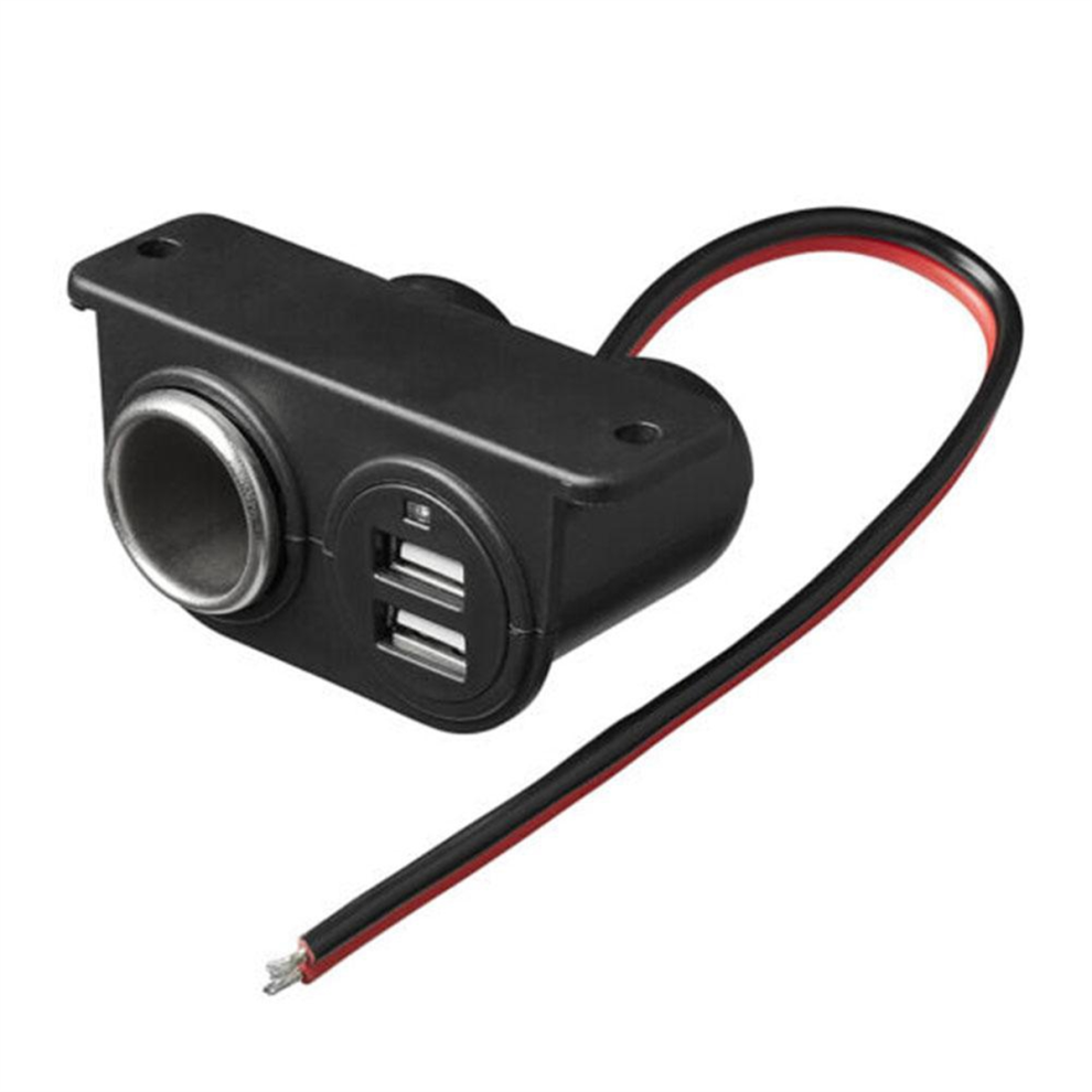 Usb Ports Socket Dc 5V 3.1A Dual Usb Built-In Car Adapter 12-24V 4853102545698