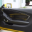 Carbon Fiber Auto Tür Panel Abdeckung Dekor Trim für 4