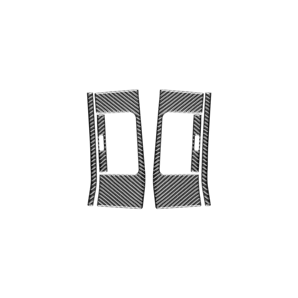Carbon Fiber Car Dashboard Left Right Side Air Vent Cover Trim 4853102551224