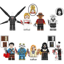 (9PCS Halloween) 33PCS Halloween Minifigures Building Blocks Toy Fit Lego