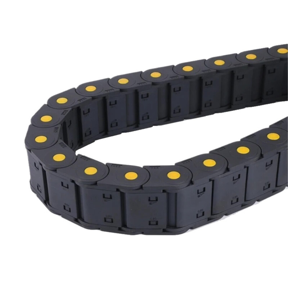 Bridge Chain 35 117 35 125 35 150 35 175 Open Cable Drag Chain Wire Carrier Towline Cable Carrier Towing Chain(35X125mm,Bridge Type Chain) 886121316080