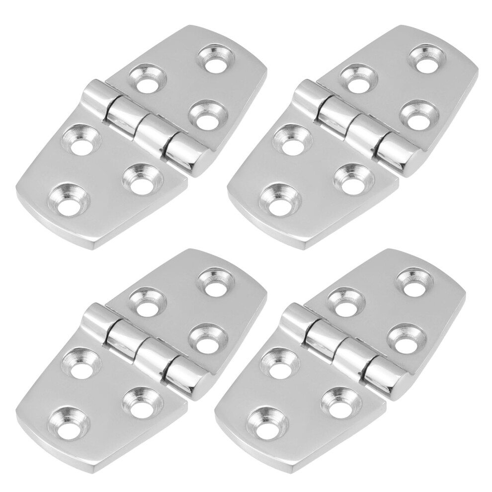 4Pcs 316 Stainless Steel Boat Door Hinge Boat Hatch Hinge For Marine, Cabinet, Hatch 126958676125