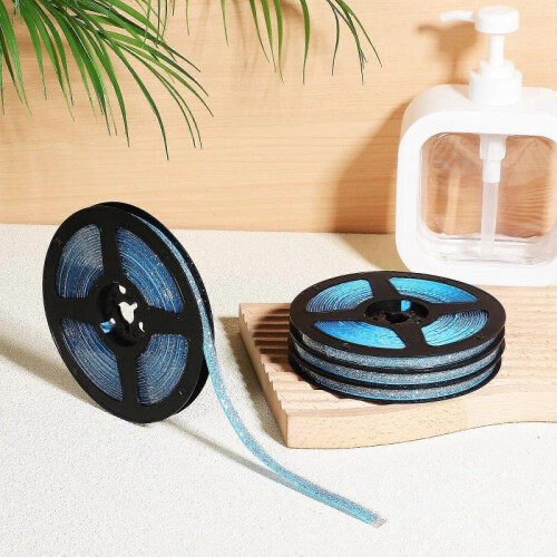 4 Rolls Self-adhesive Sealing Tape Mould-proof Decorative Tape for Wall Door Frame 2