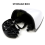 Motorcycle Tail Backrest Storage Box Black 5