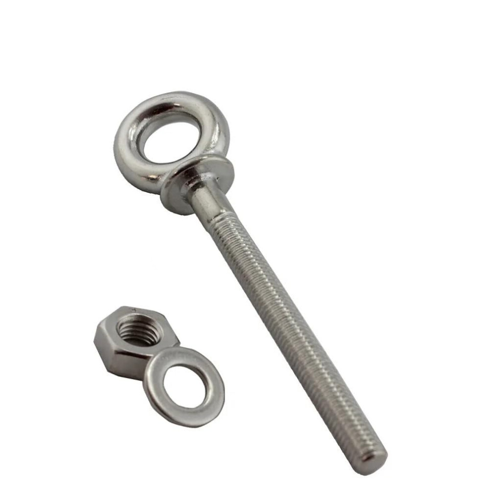 Expansion Screws,Expansion Bolts, 1Pcs 316 Stainless Steel Threaded Lifting Eyes Bolt With Shoulder M6 M8 M10 846523546751