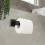 Toilet Roll Holder Self Adhesive Paper Holder Stainless No Drilling 3