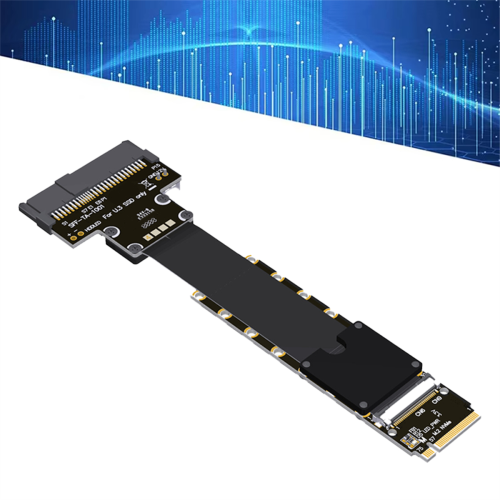 Καλώδιο επέκτασης F47SM M.2 NVMe σε U.3 SSD PCIe 5.0 25cm 1
