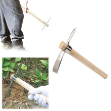 Gardening Pick Axes,Stainless Steel Double Headed Pickaxe,Forged Adze Pick,Weeding Mattock Hoe