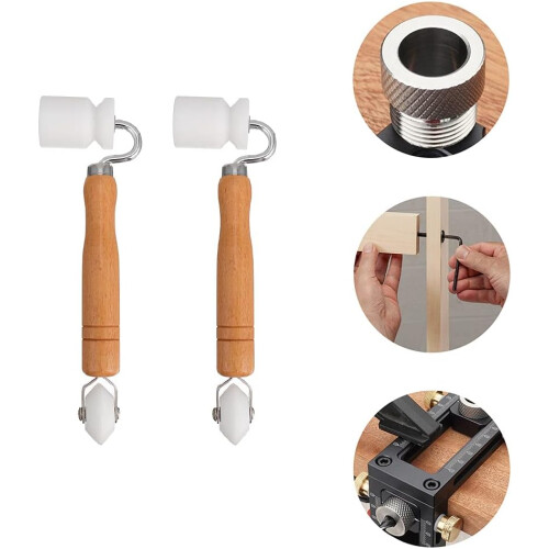 2pcs Roller Roller Seam Roller Construction Roller Quilting Roller Construction Kit 1