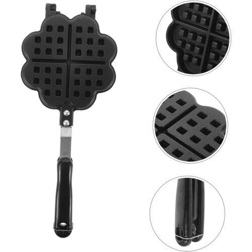 Small and Waffle Pancake Maker Silicone Cake Baking Tool Nonstick Surface for College Dorms 1