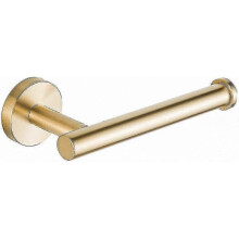 304 Stainless Steel Brushed Brass Toilet Paper Roll Holder