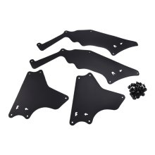 4 stuks/set voor- en achterbeschermingsafdichtingen voor Fortuner