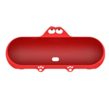 Carcasă de protecție din silicon pentru boxe Bluetooth, pentru a preveni căderea, roșie