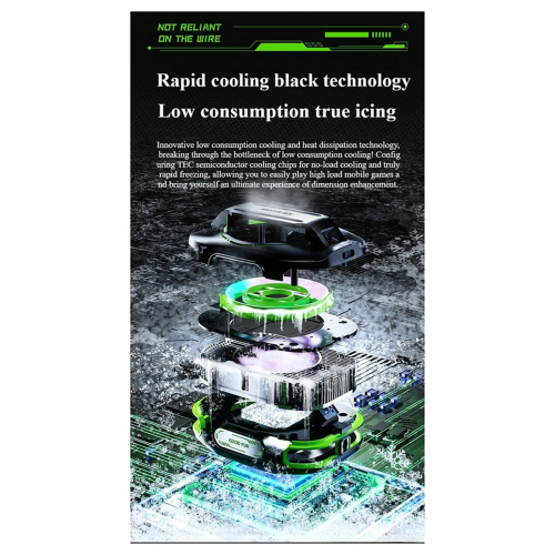 Mobile Phone Radiator Can Freeze Rechargeable Digital 2