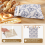 2Pack Reusable Beeswax Bread Bag,Large Linen Sourdough Bread Bags 5