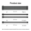 Modular Power Extension Cable Set White 6
