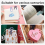 Agrafe sublimabile, set de 12, model acril cu spirală – pentru proiecte DIY 5