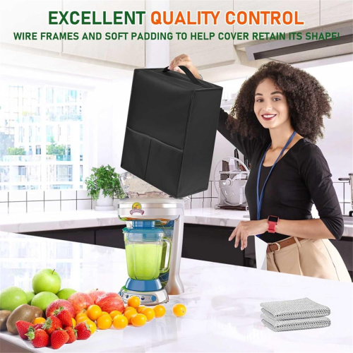 Kitchen with Pockets Ice Maker Blender Dust Cover Juicer Anti-Oil 2