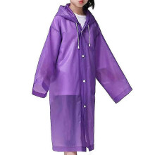 (Purple) Waterproof Hooded Jacket -NMAOV