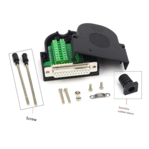 Connecteur DB25 sans soudure 25 broches D-SUB RS232 1